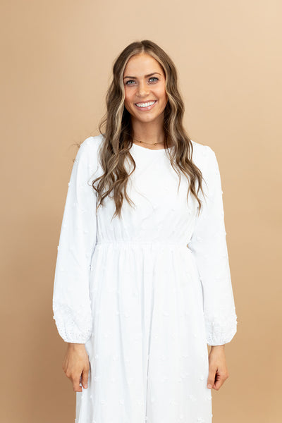 Bonnie Eyelet Temple Dress