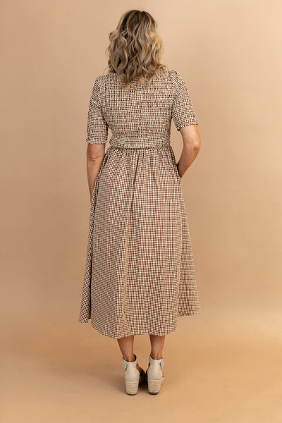 Bobbie Gingham Dress