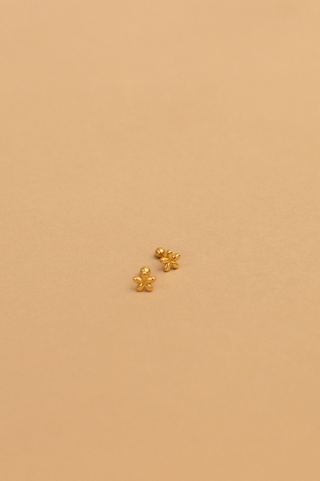 Flower stud earrings — Brooklyn Blush, Draper Utah