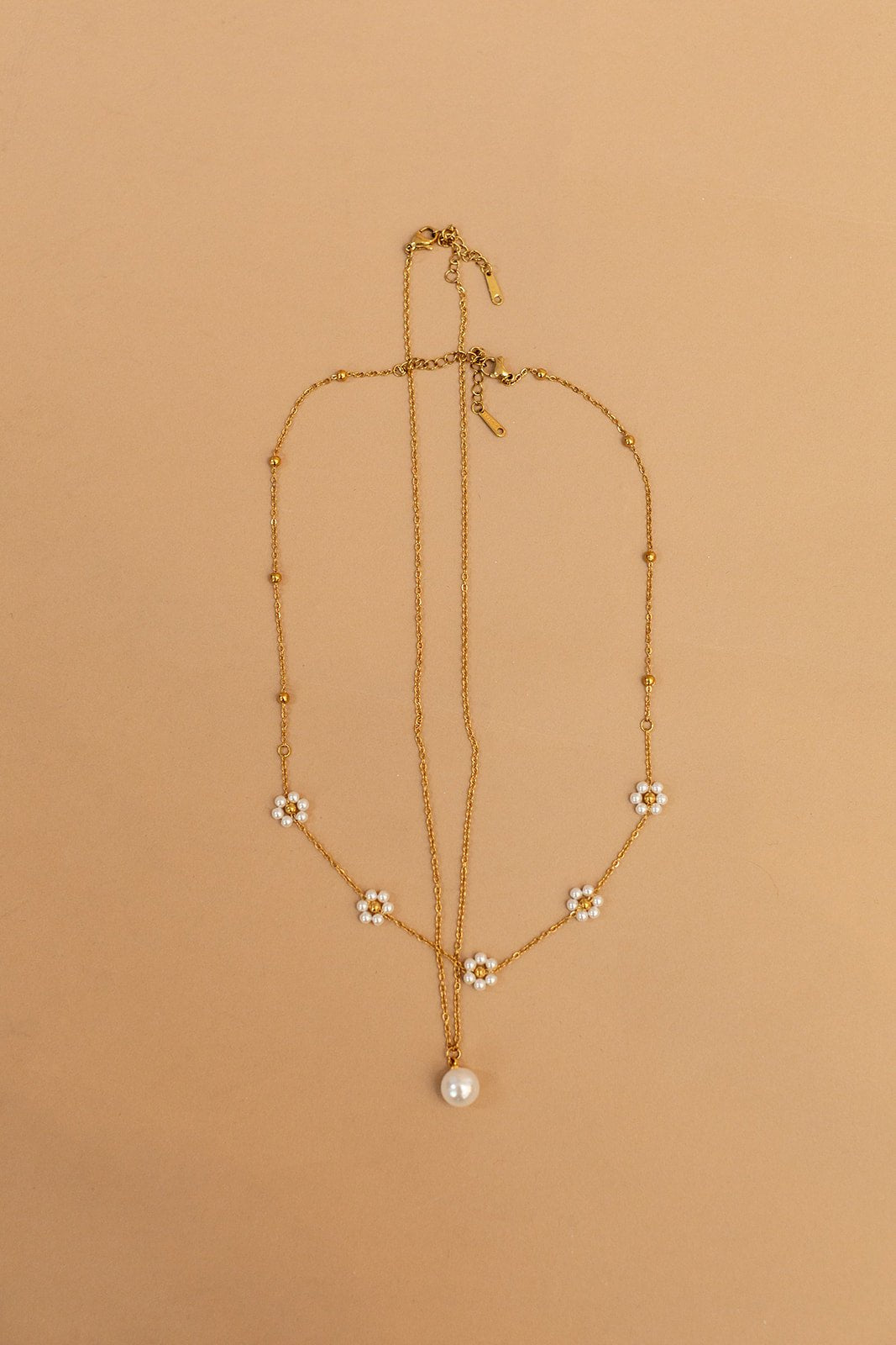 Flower Necklace Set