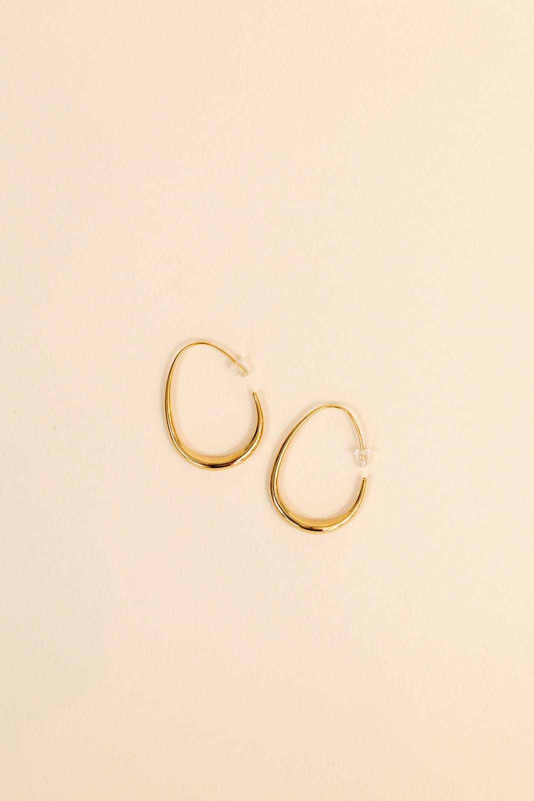 Gold hoop Earrings