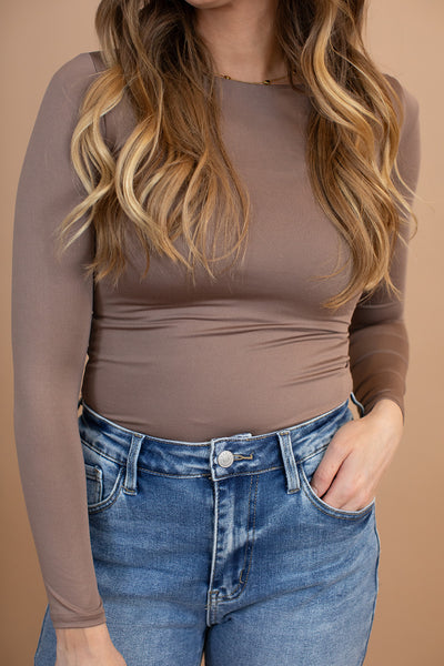 Jemma top (Taupe)