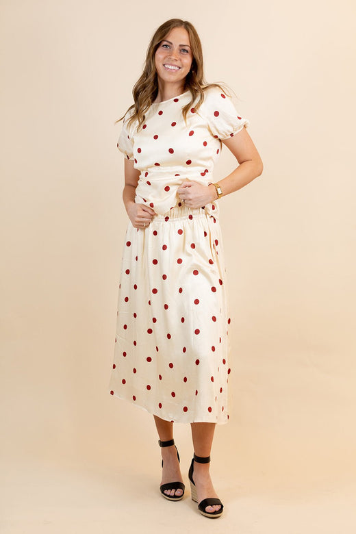 May Polka Dot Top