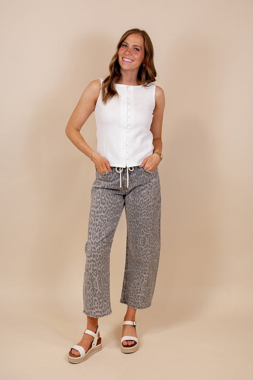 Kate Leopard Print Jean