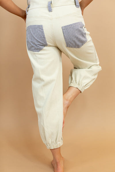 Yuko Denim Twill Overalls