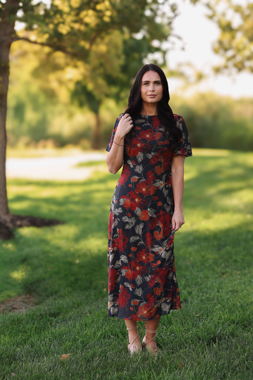 Angie Floral Dress