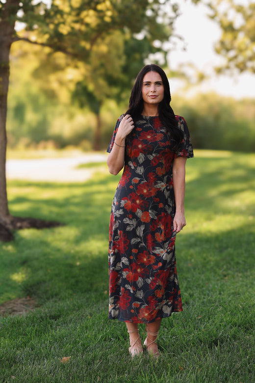 Angie Floral Dress