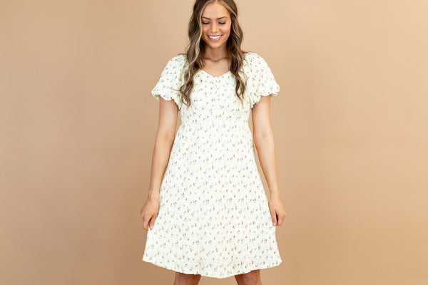 Dixie Dress in Orange