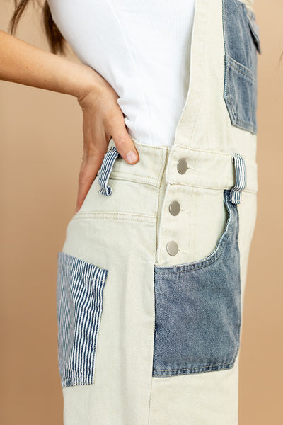 Yuko Denim Twill Overalls