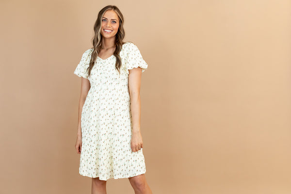 Dixie Dress in Orange