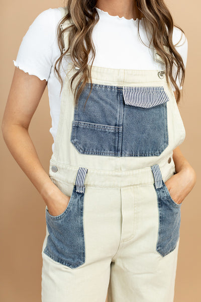 Yuko Denim Twill Overalls