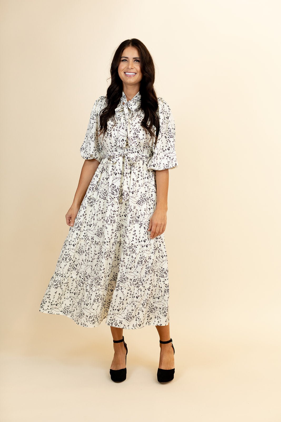 Ivana Midi Dress — Brooklyn Blush women's boutique, Draper Utah