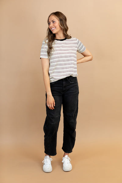 Weslie Stripe Tee
