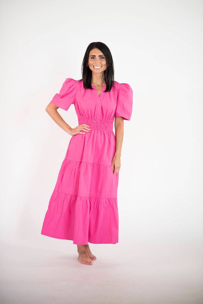 Phoenix Dress in Pink