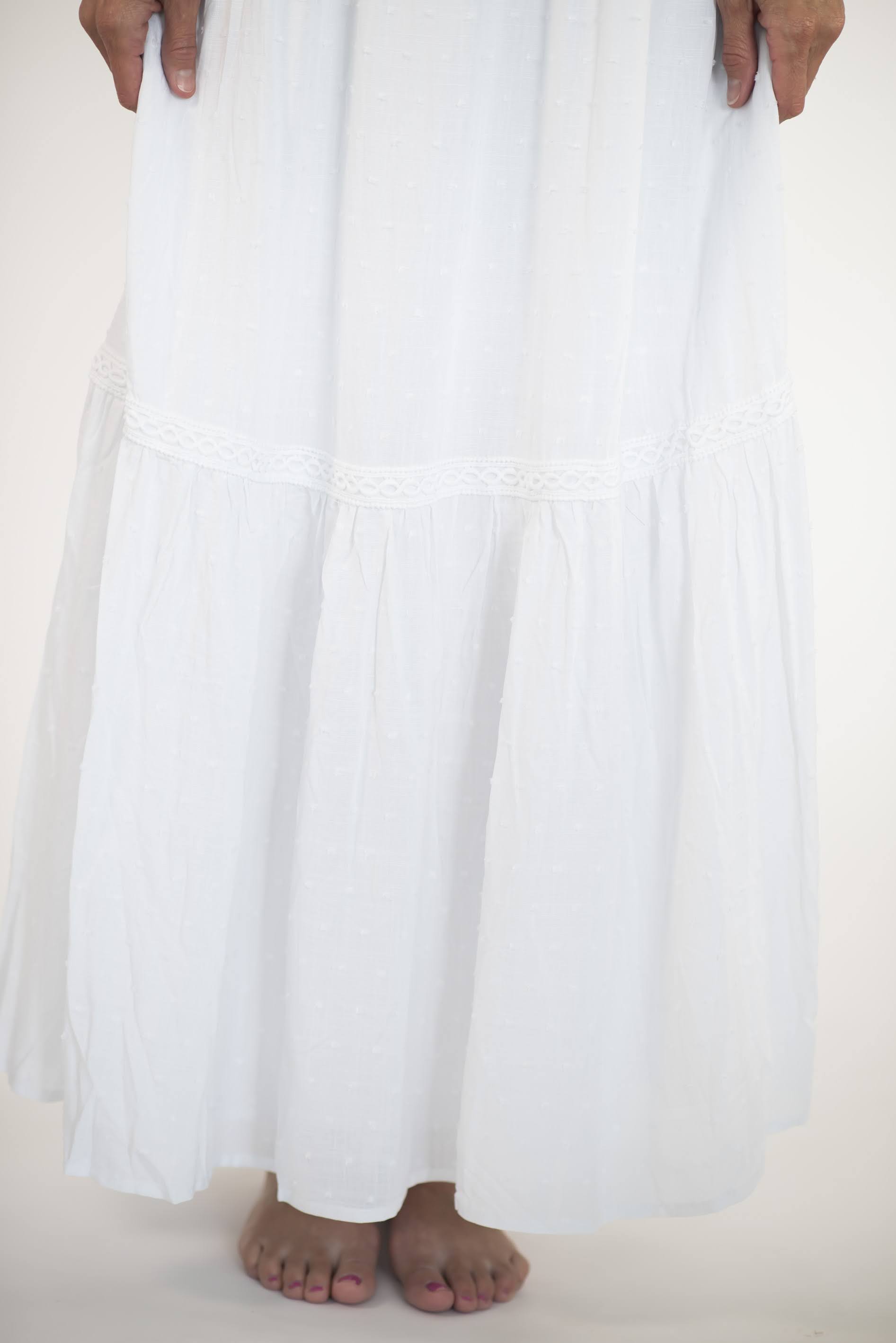 Maria Temple Dress — white LDS temple dress, view 6
