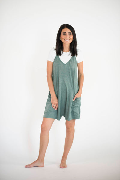 Mesa Short Jumper in Green
