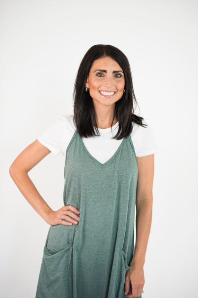 Mesa Short Jumper in Green
