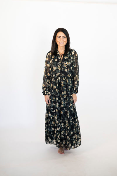 Tegan Dress in Black