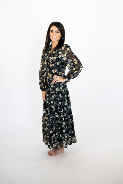 Tegan Dress in Black