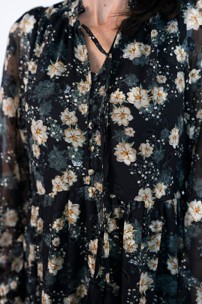 Tegan Dress in Black