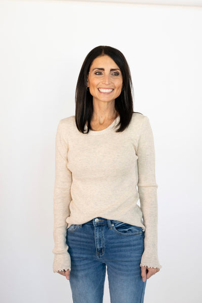 Erika Sweater in Oatmeal