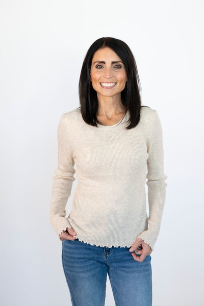 Erika Sweater in Oatmeal