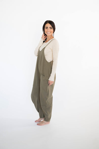 Gavin Jumpsuit in Olive