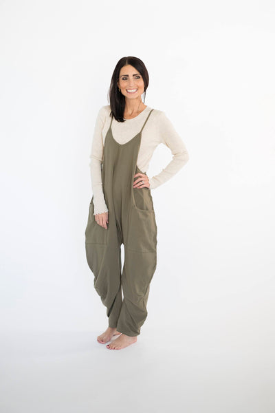 Gavin Jumpsuit in Olive