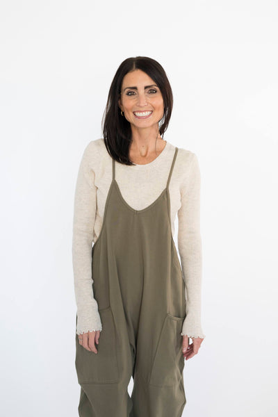 Gavin Jumpsuit in Olive