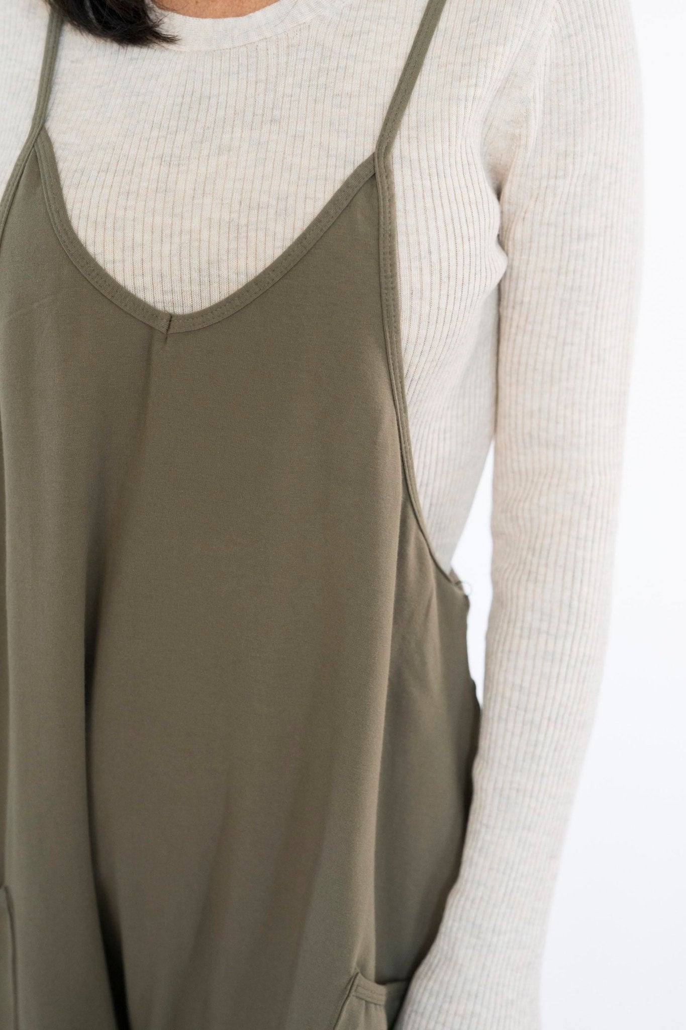 Gavin Jumpsuit in Olive