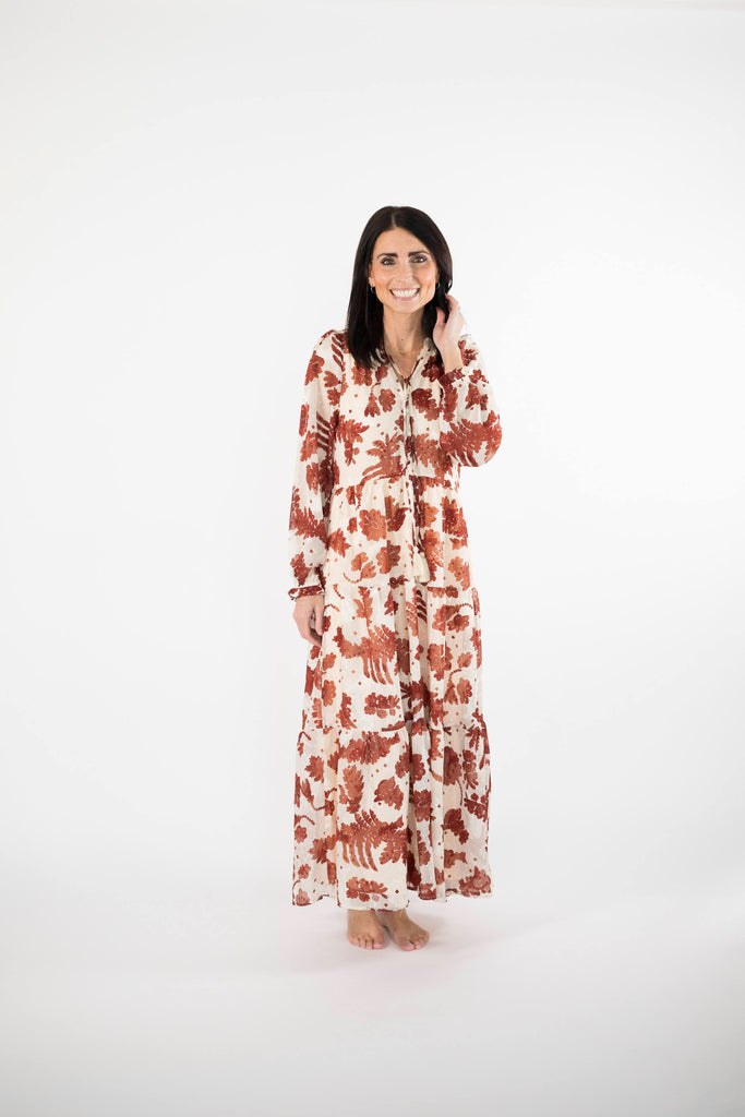 Tegan Dress in Cream