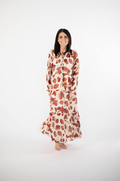 Tegan Dress in Cream