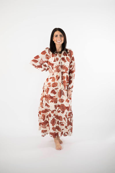 Tegan Dress in Cream