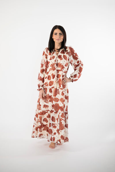 Tegan Dress in Cream