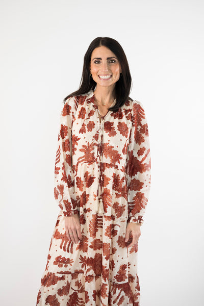 Tegan Dress in Cream