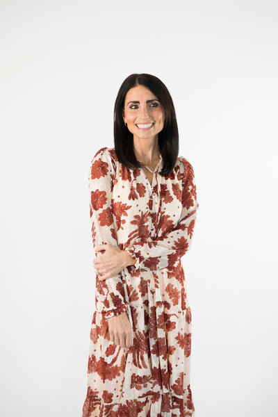 Tegan Dress in Cream