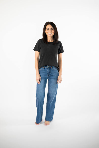 Gracie Washed Ribbed Top