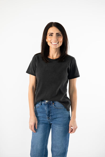 Gracie Washed Ribbed Top