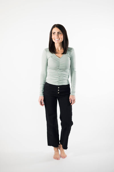 Preslie Top in Green