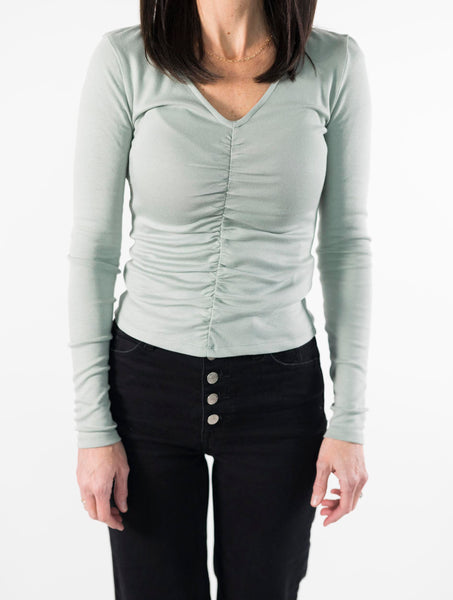 Preslie Top in Green