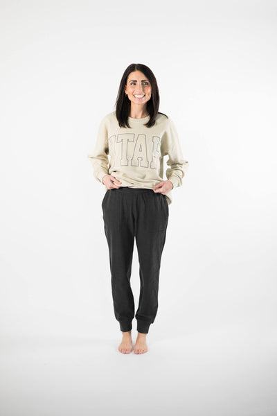Crissy Jogger in Soft Black