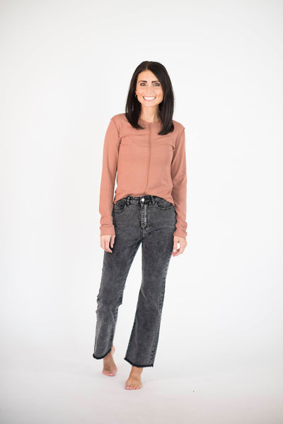 Dalary Top in Rosewood