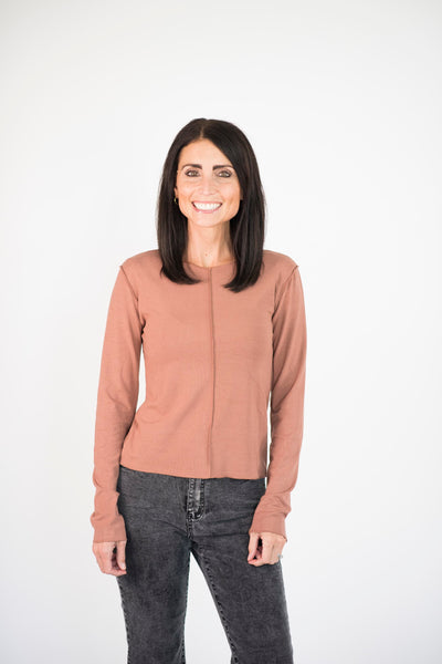 Dalary Top in Rosewood