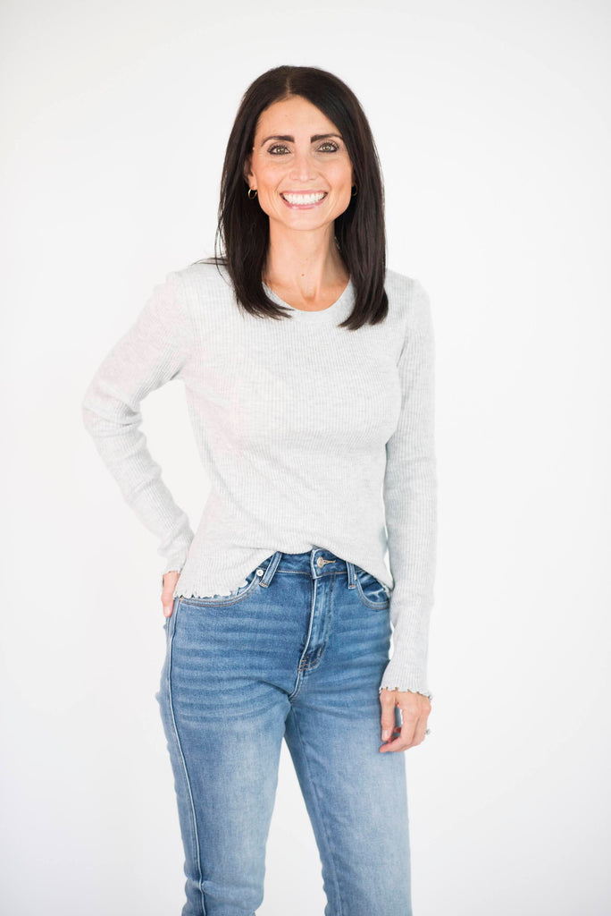Erika Sweater in Grey