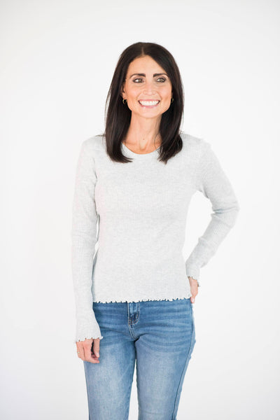 Erika Sweater in Grey