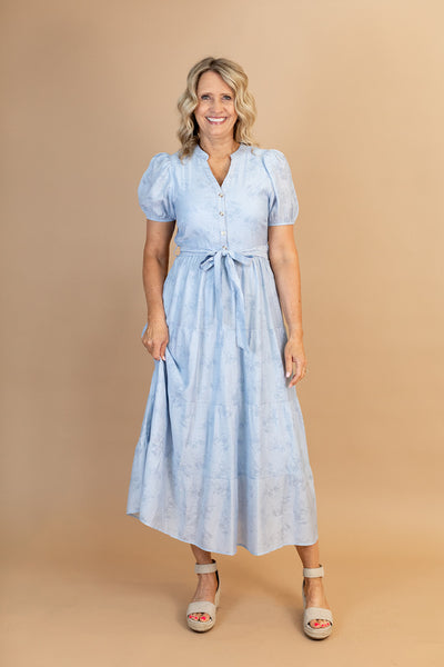 Lottie Tired Midi Dress