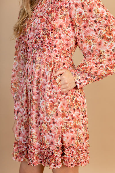 Alisa Floral Print Dress