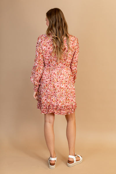 Alisa Floral Print Dress