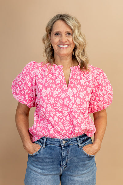 Iris Fuchsia Shirt