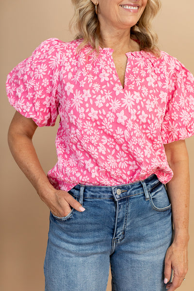 Iris Fuchsia Shirt